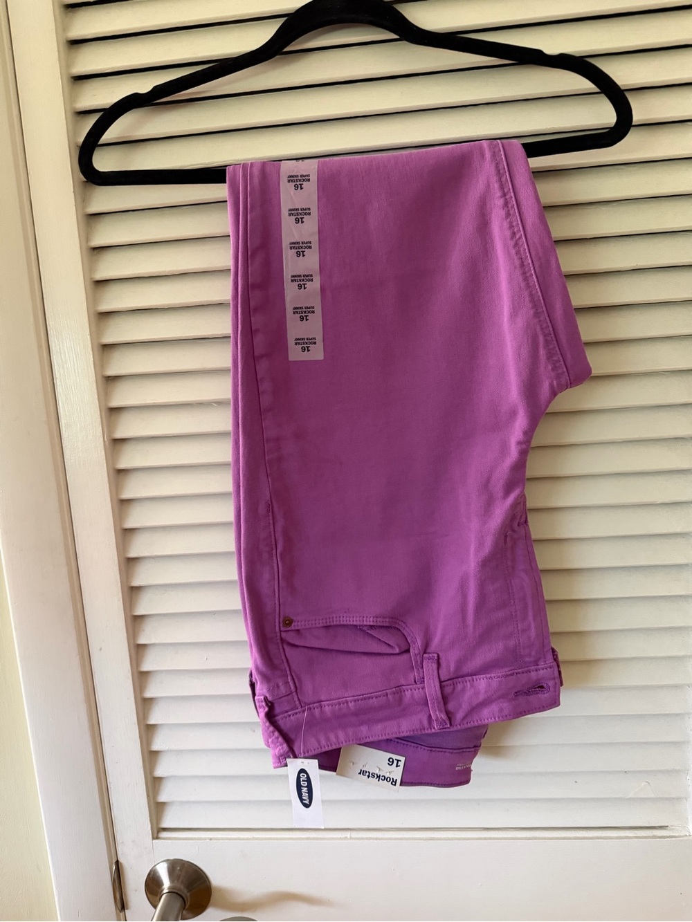 Purple Skinny  Jeans